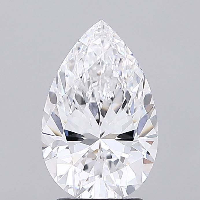 2.75 carat e IF EX Cut IGI pear diamond