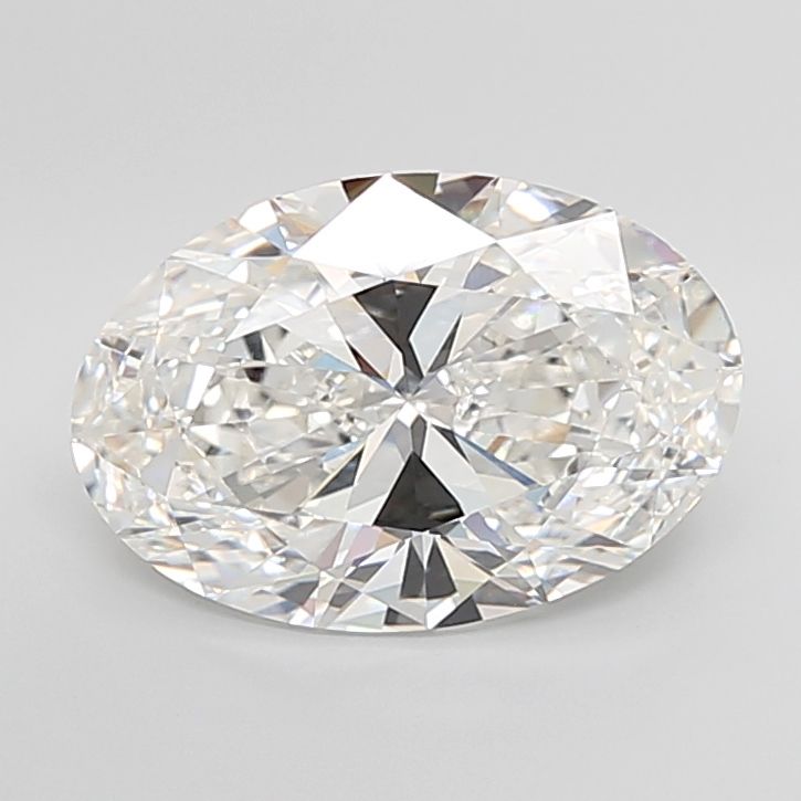 7.05 ct. oval Lab Grown Diamond front image