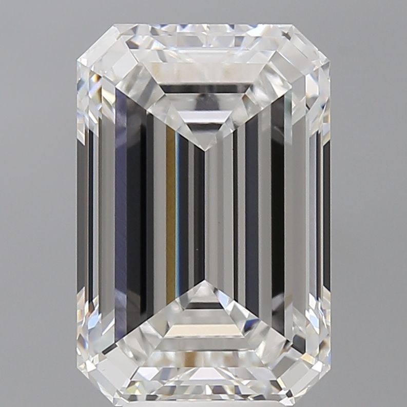 6.59 ct. emerald Lab Grown Diamond front image
