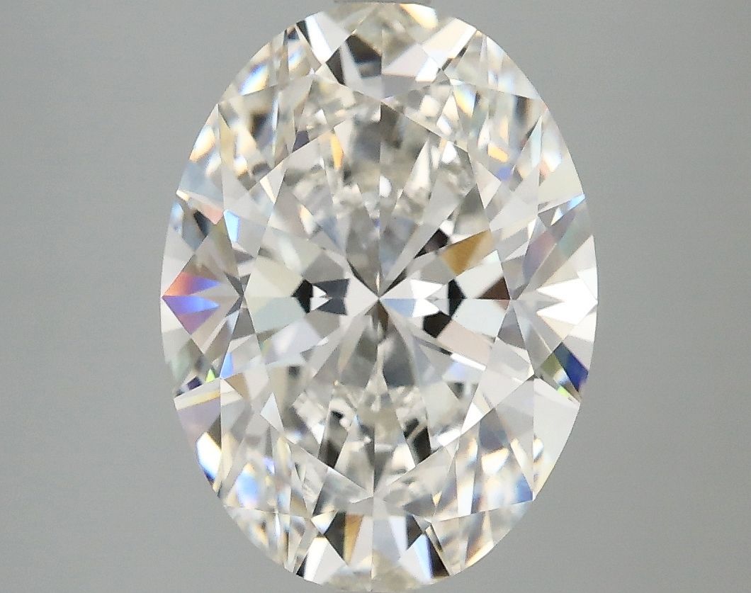 4.09 ct. oval Lab Grown Diamond front image
