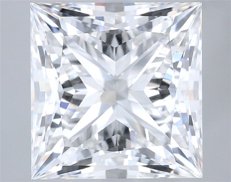 5.54 ct. princess Lab Grown Diamond front image
