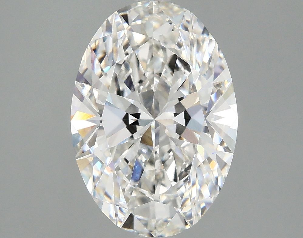 3.10 ct. oval Lab Grown Diamond front image