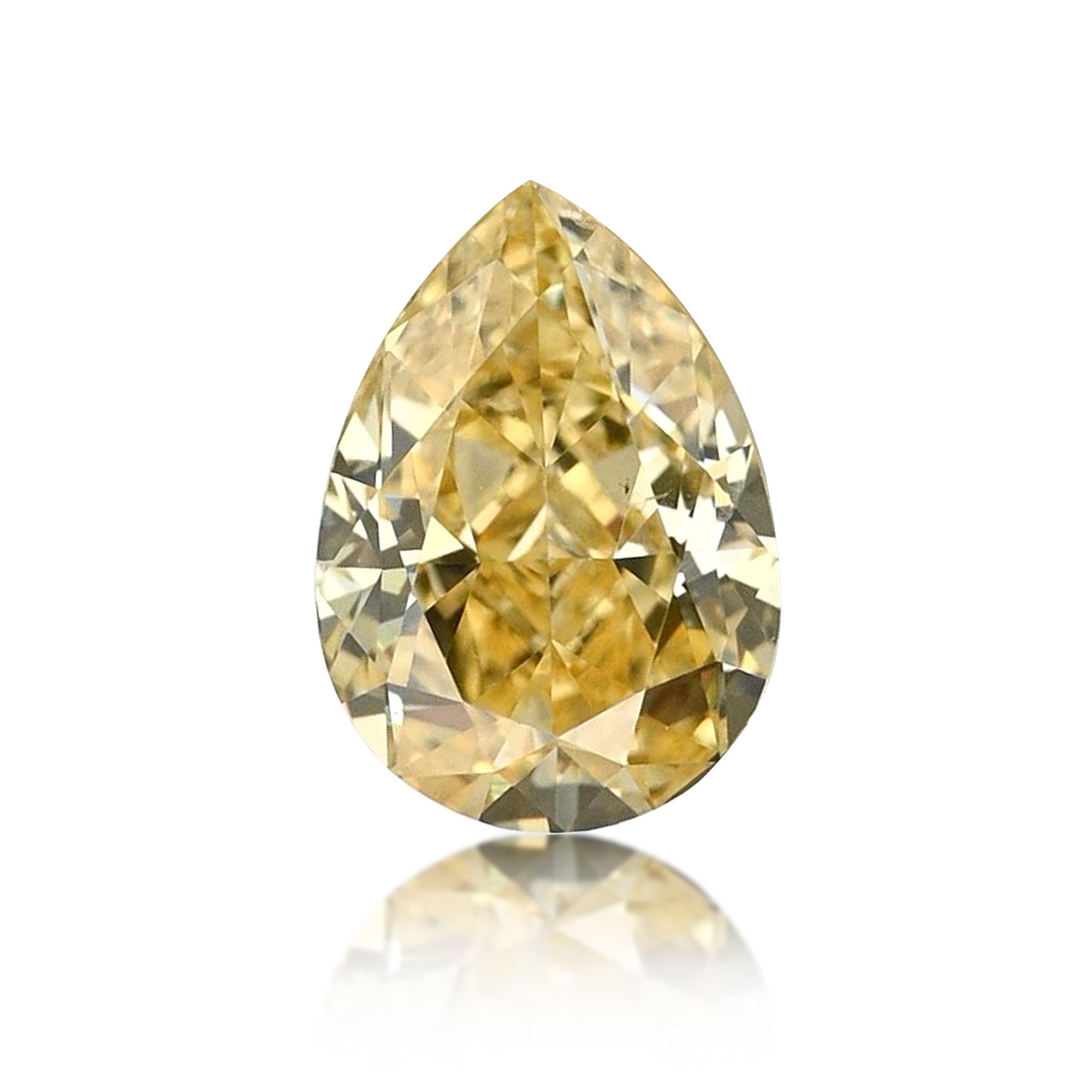 Diament 0.4 ct Fancy Intense Yellow/SI1