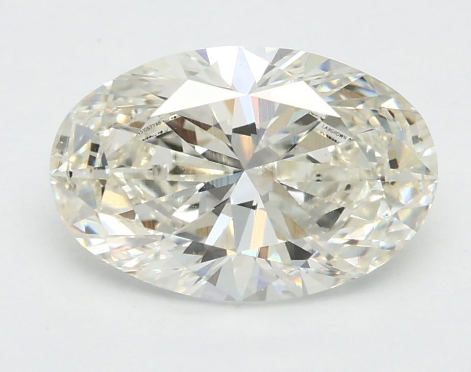 1.73 ct. oval Lab Grown Diamond front image
