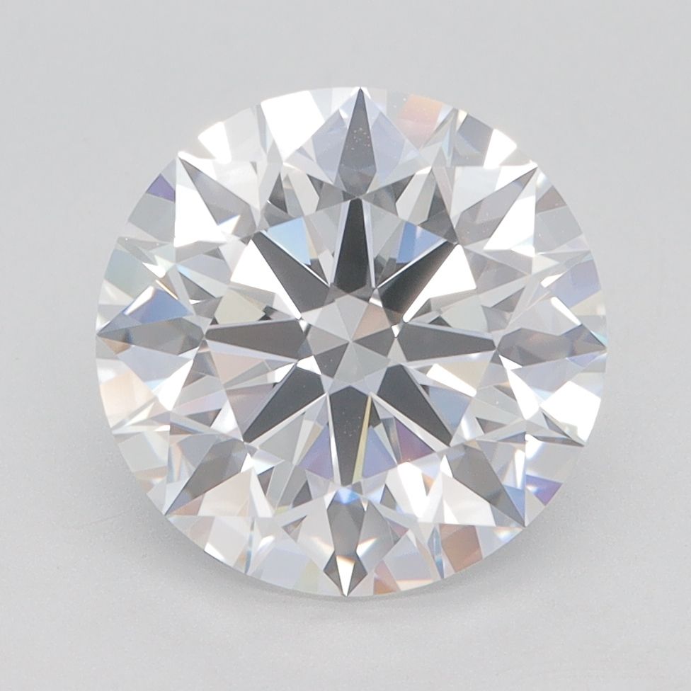 Diamant Rond 3.17 ct - Couleur D - Pureté VVS1