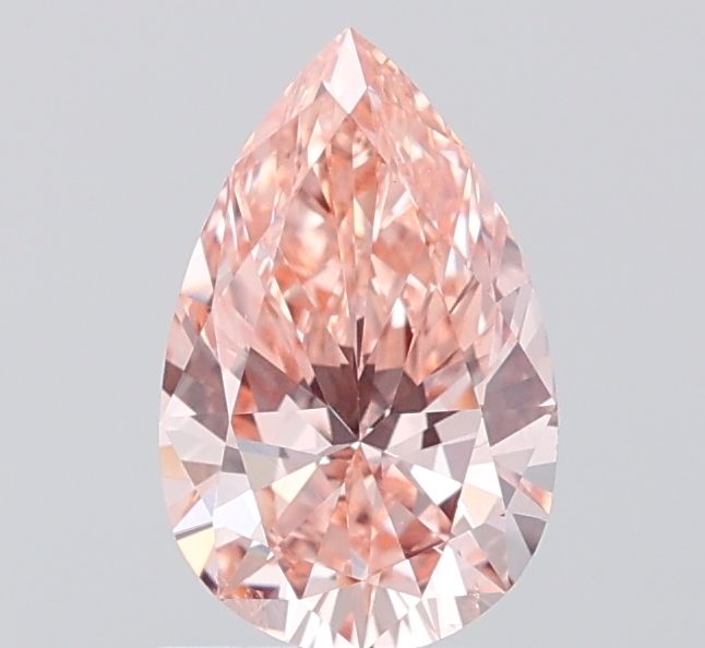 1.07 CT Fancy Pinkish Brown PEAR