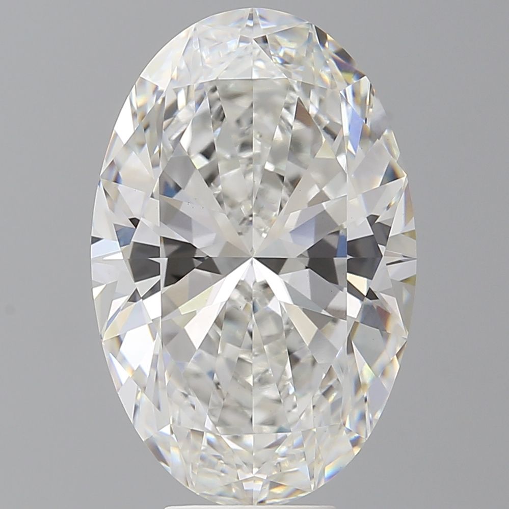 8.59 ct. oval Lab Grown Diamond front image