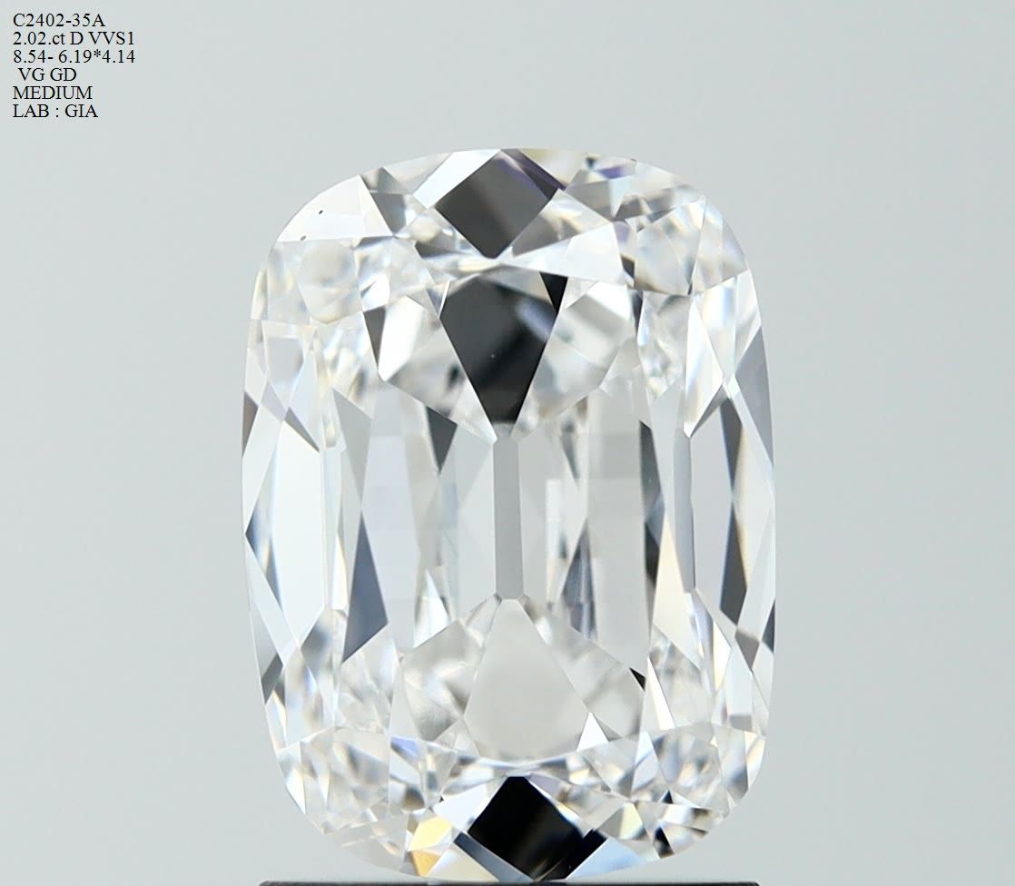 2.02 ct Old miner Diamond