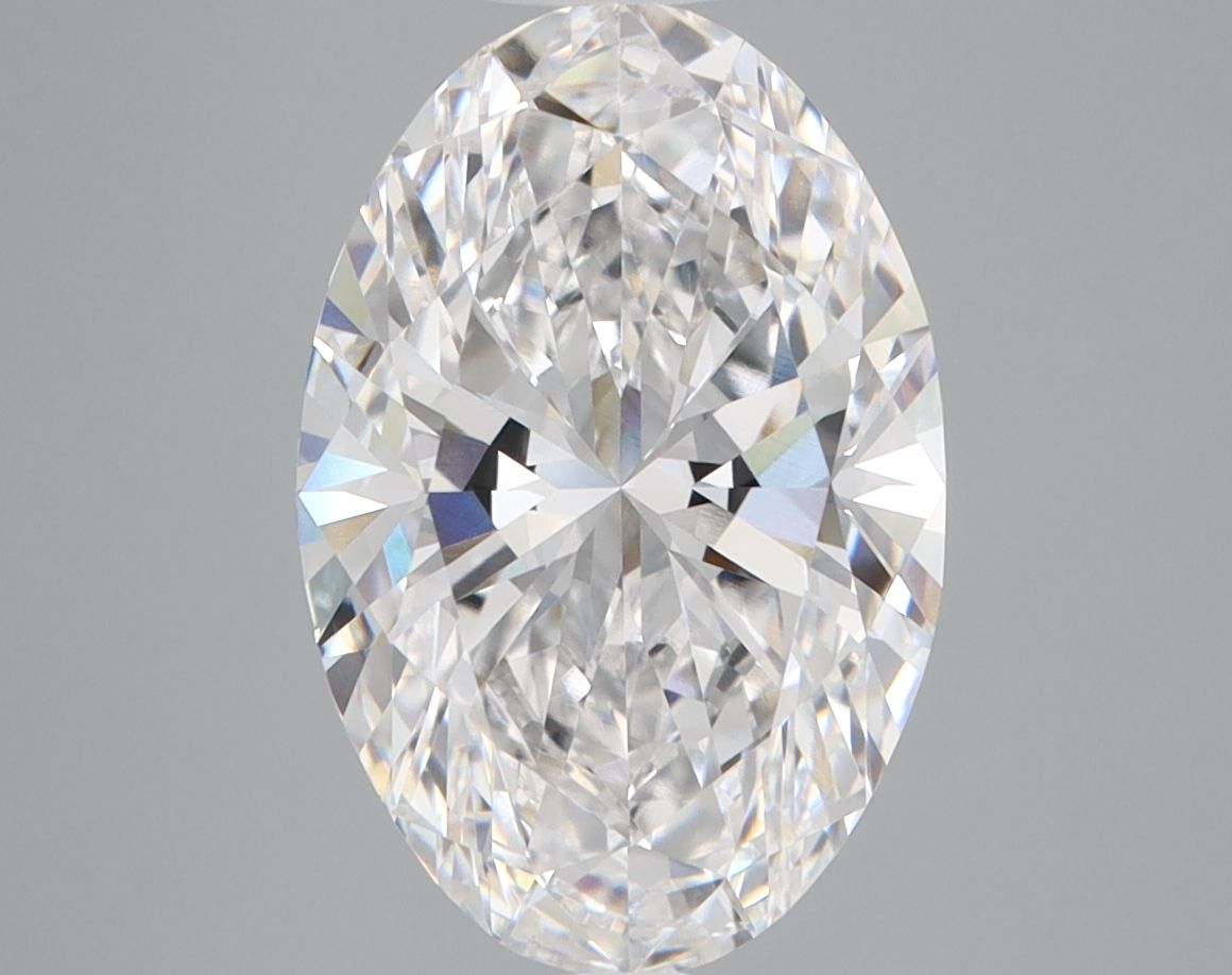 3.57 ct. oval Lab Grown Diamond front image