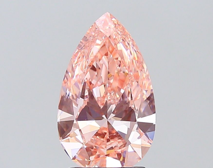 2.50 ct. pear Lab Grown Diamond front image