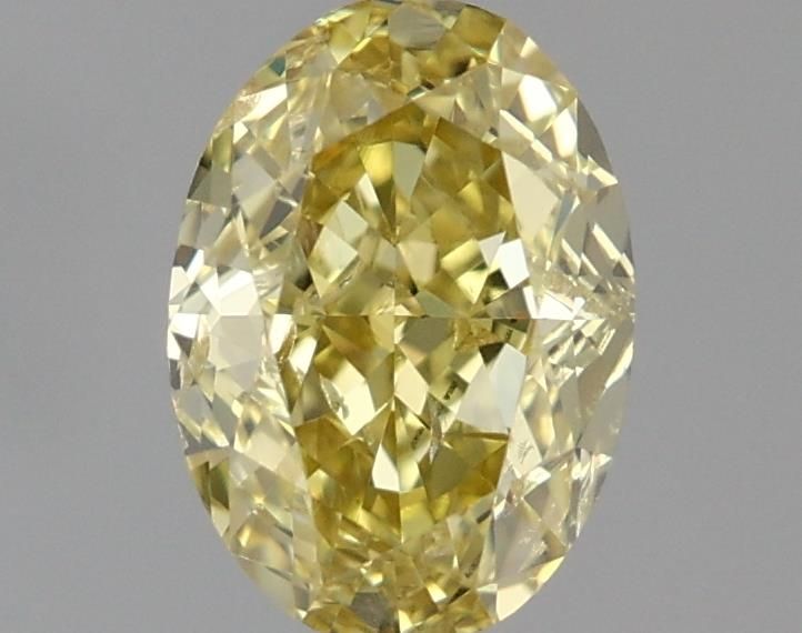 Diament 0.67 ct Fancy Intense Yellow/SI2
