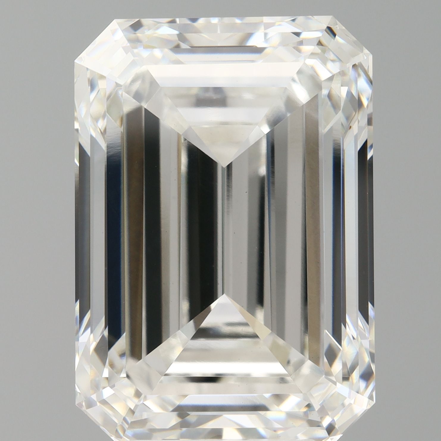 7.03 ct. emerald Lab Grown Diamond front image