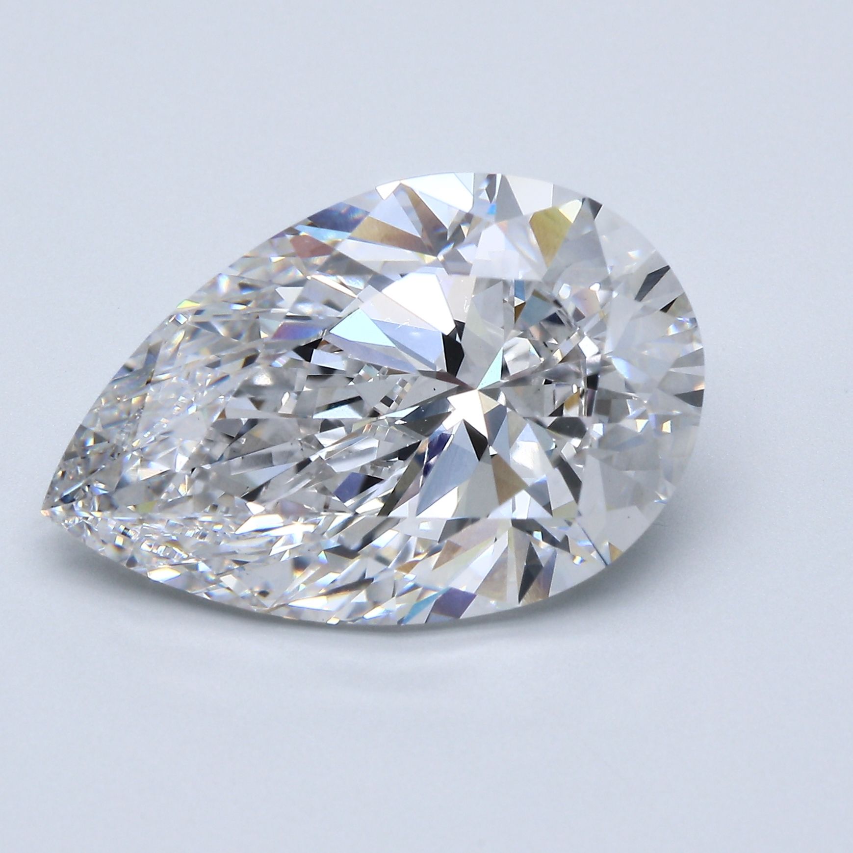 11.10 ct. pear Lab Grown Diamond front image