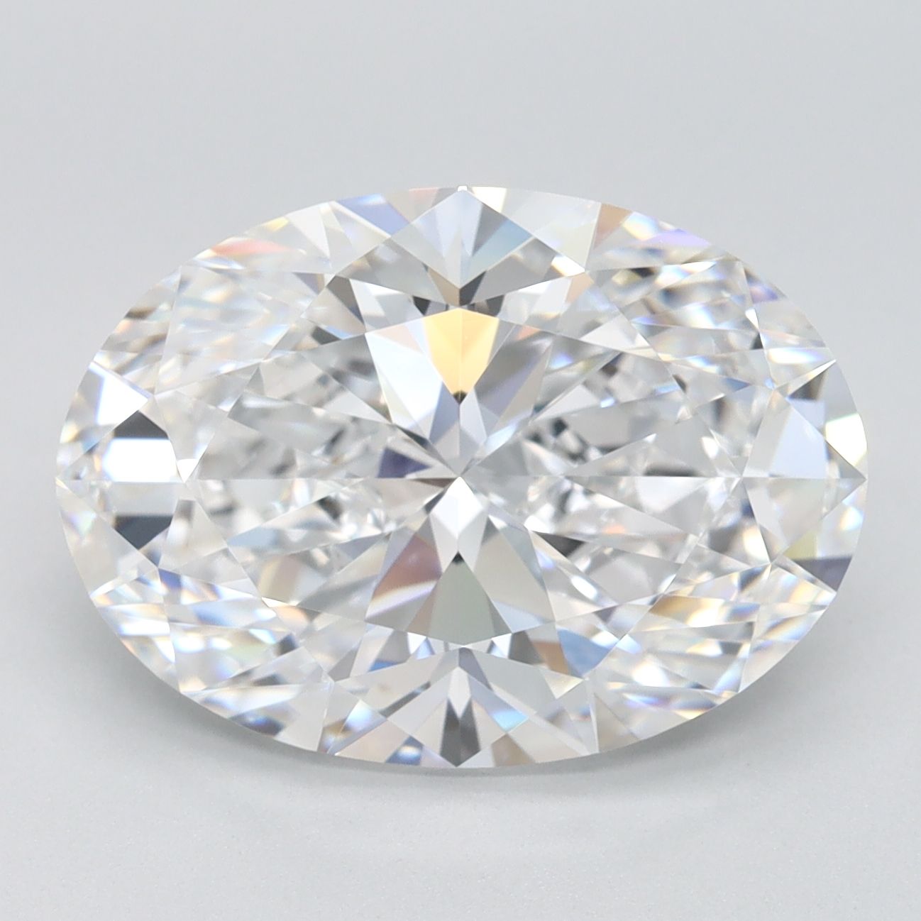 5.12 ct. oval Lab Grown Diamond front image