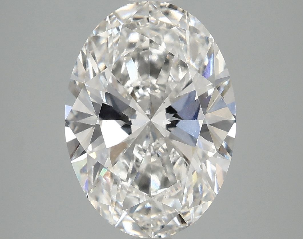 3.71 ct. oval Lab Grown Diamond front image