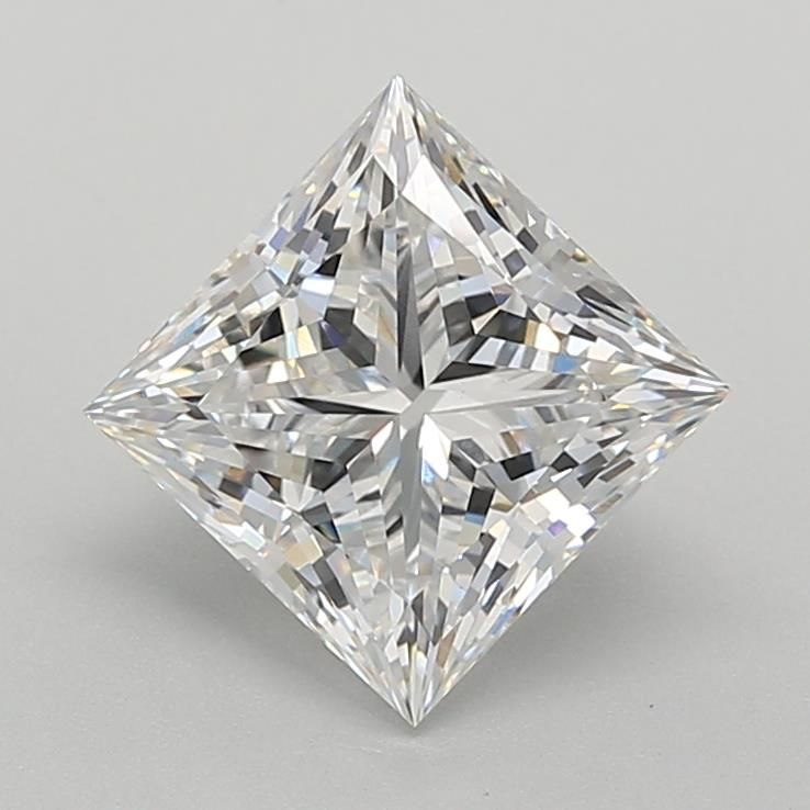 2.58 ct. princess Lab Grown Diamond front image
