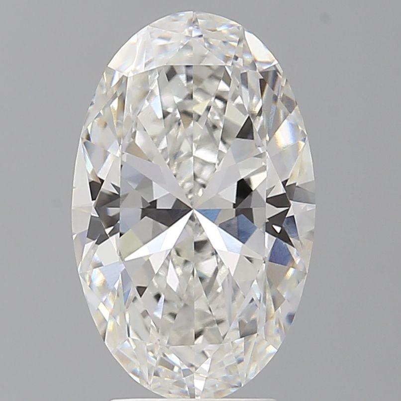 3.98 ct. oval Lab Grown Diamond front image
