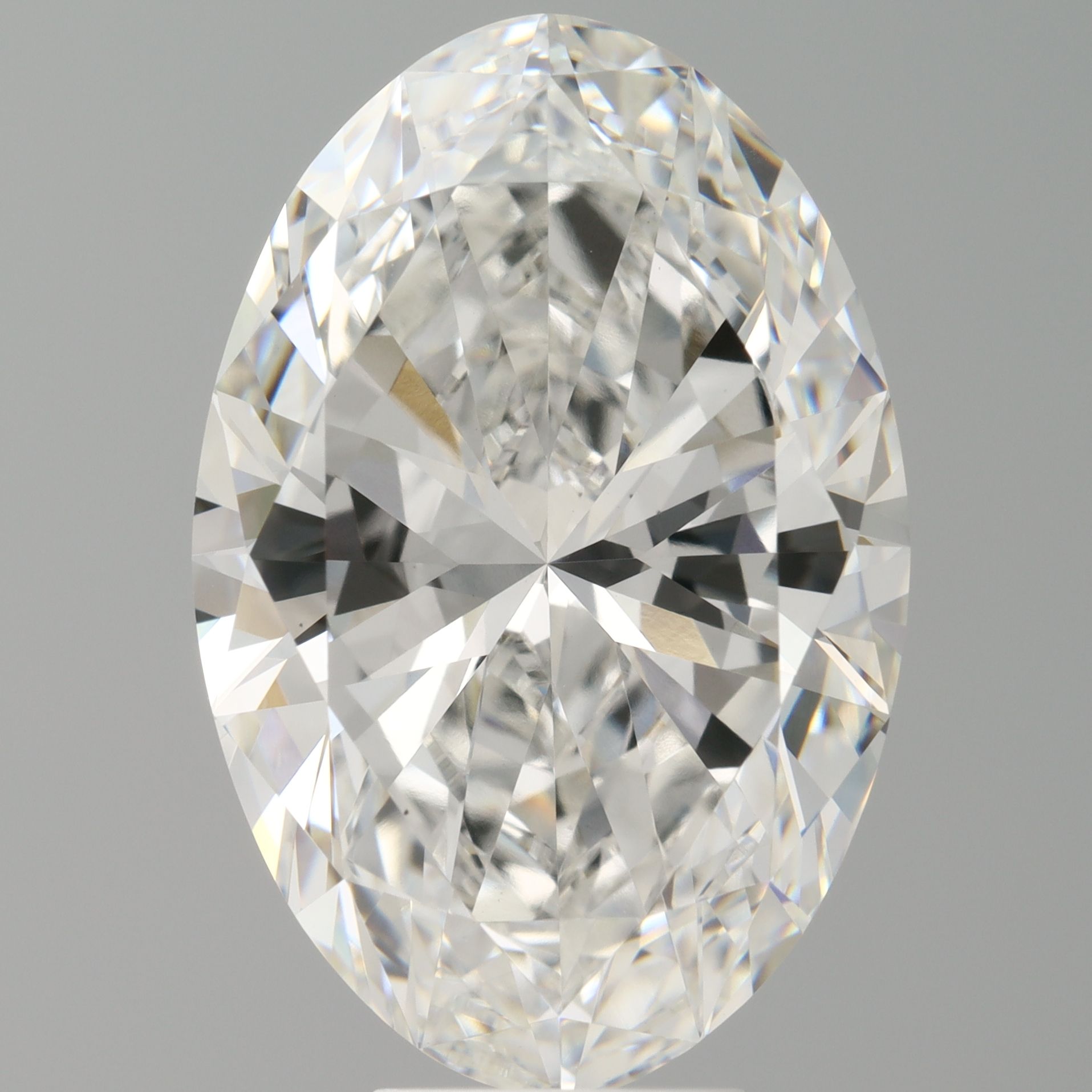 8.02 ct. oval Lab Grown Diamond front image