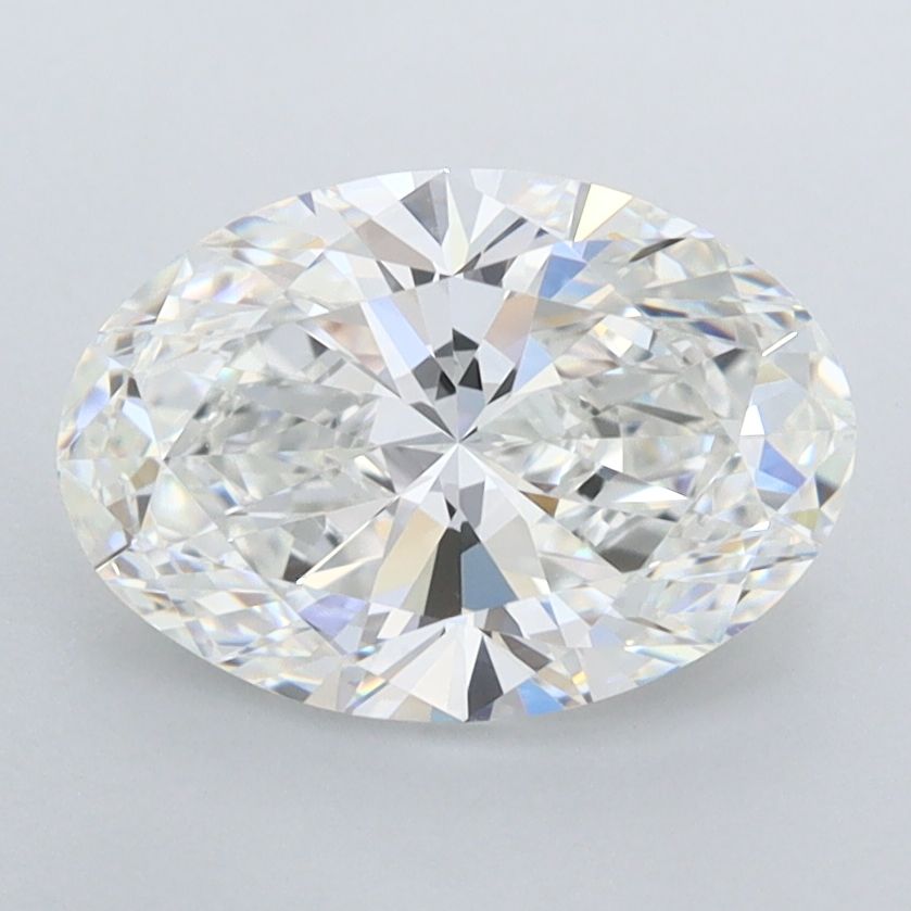 1.92 ct. oval Lab Grown Diamond front image
