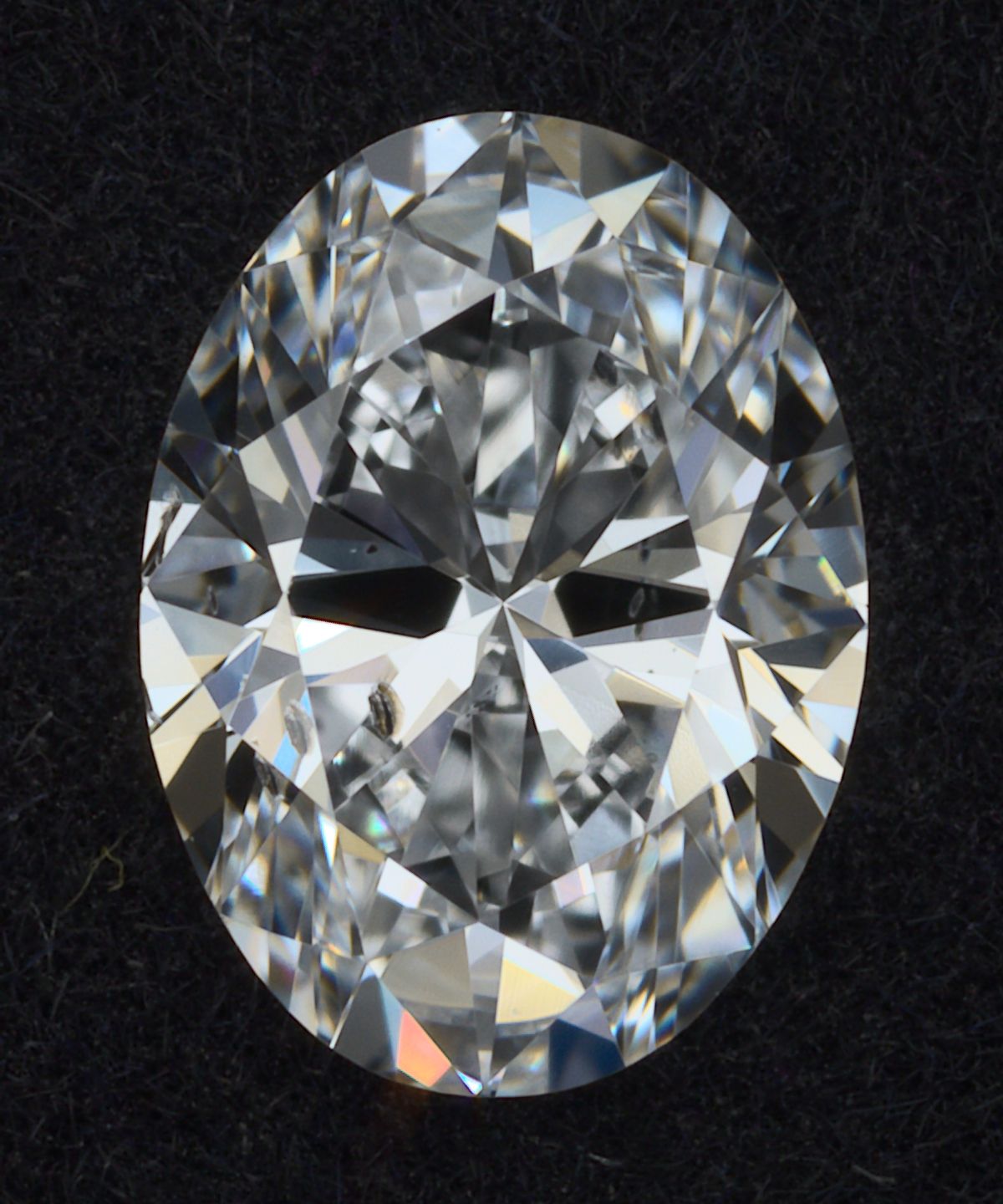 0.50 ct. oval Lab Grown Diamond front image
