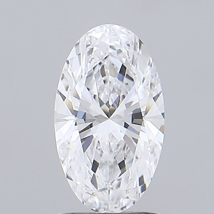1.33 ct. oval Lab Grown Diamond front image