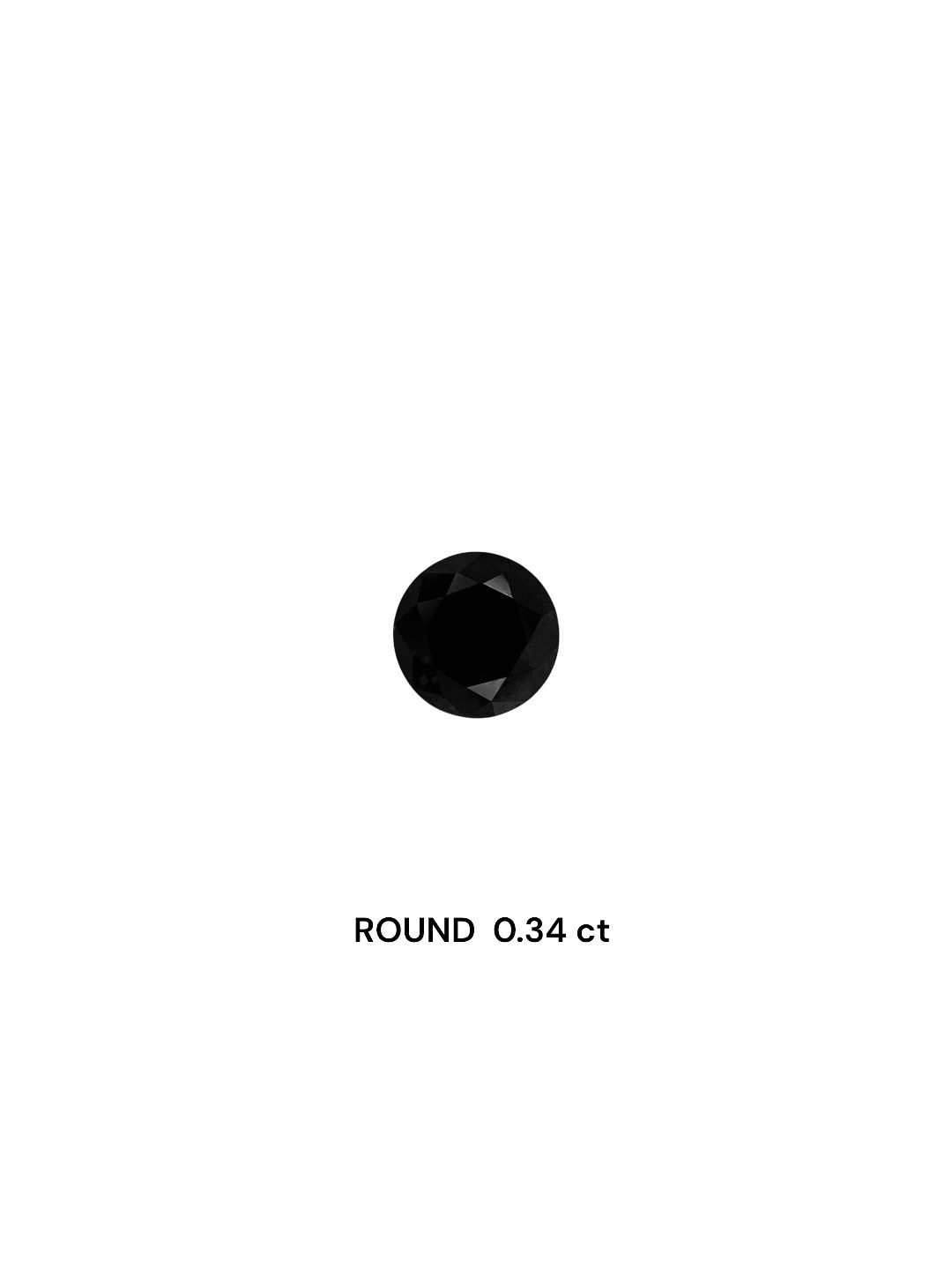 0.34 ct Round diamond