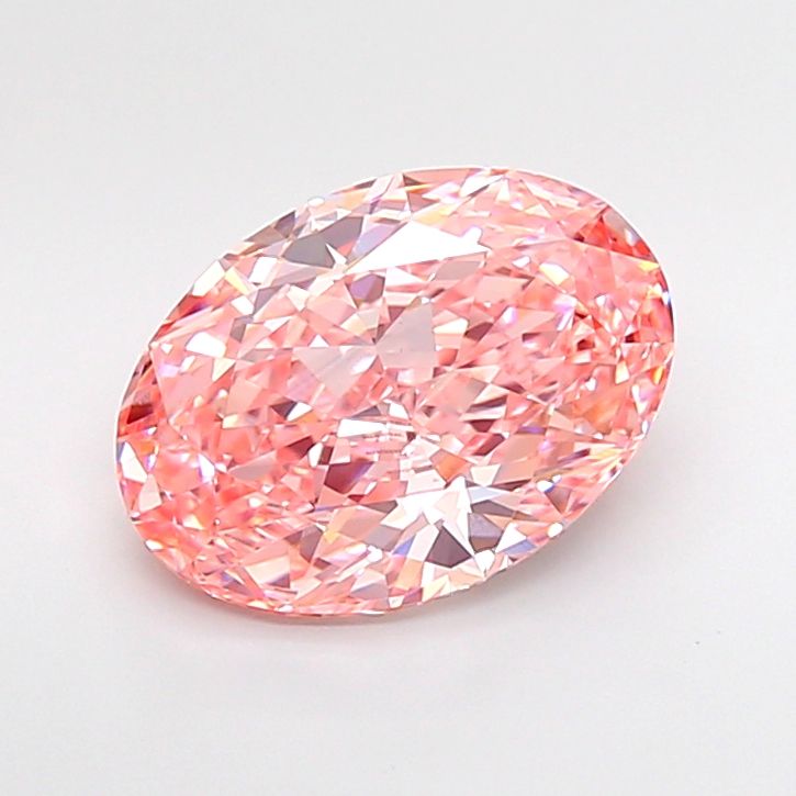 3.83 ct. oval Lab Grown Diamond front image
