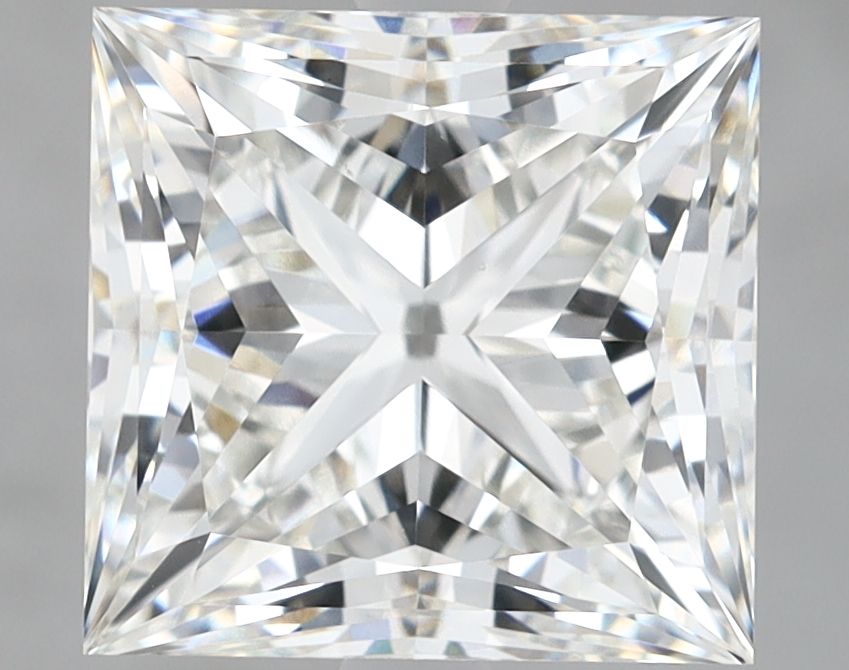 4.18 ct. princess Lab Grown Diamond front image