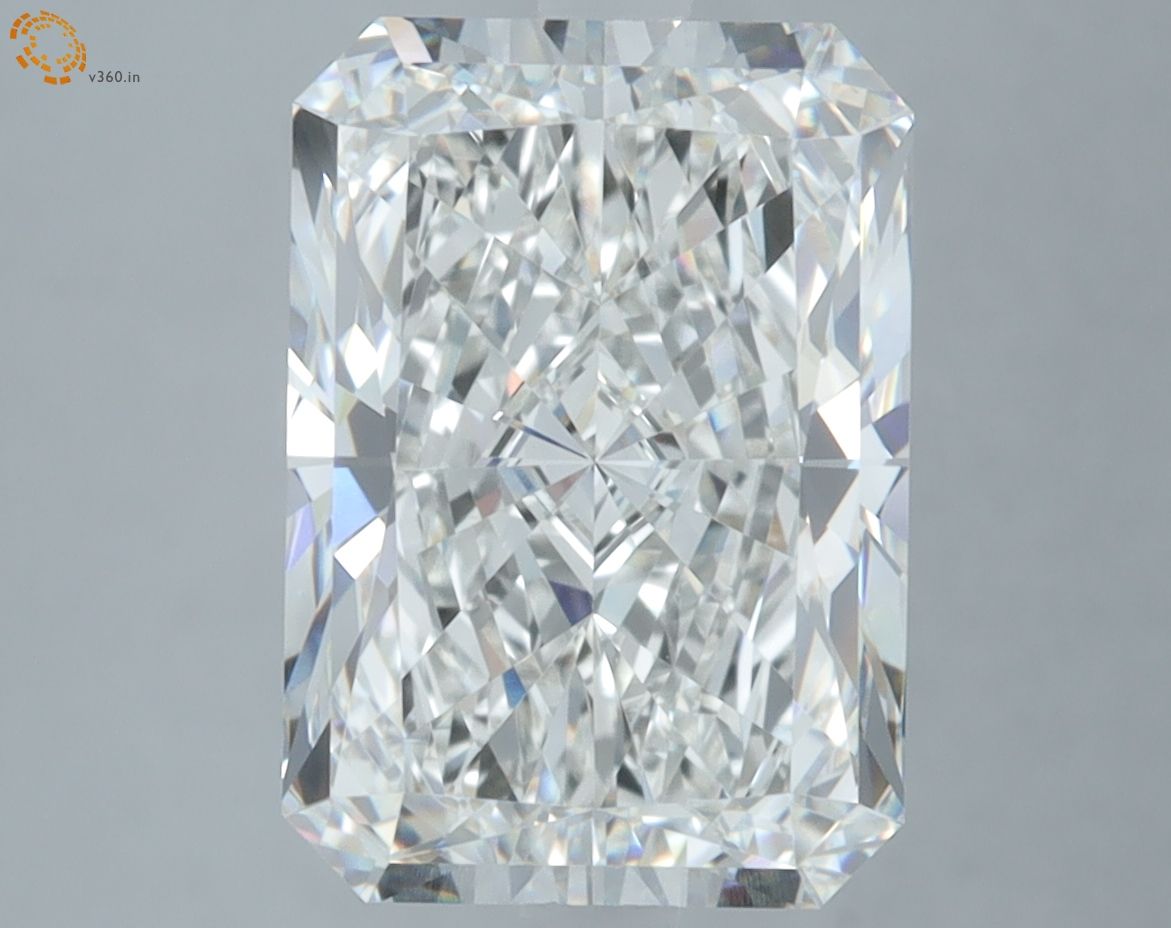 5.24 ct. radiant Lab Grown Diamond front image