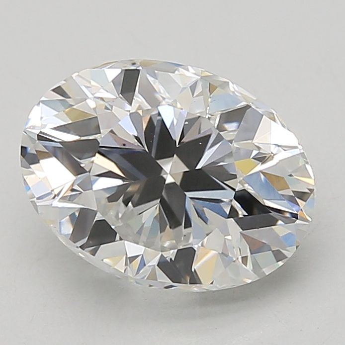 3.83 ct. oval Lab Grown Diamond front image