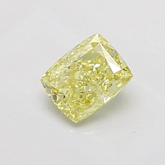1.01 CT Fancy Intense Yellow CUSHION MODIFIED