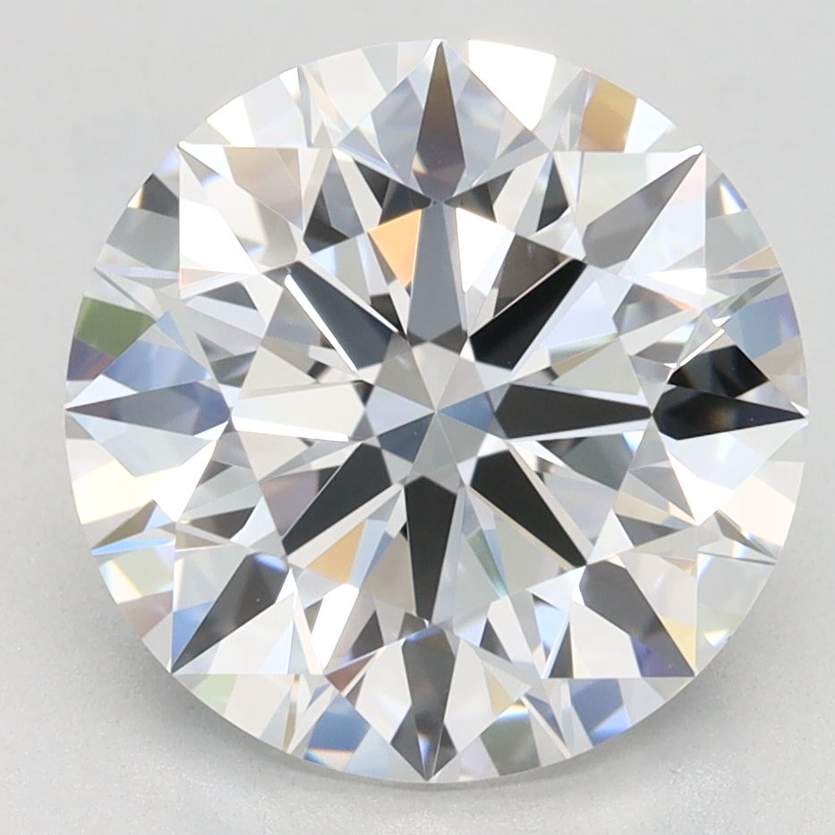 Diamant Rond 3.62 ct - Couleur D - Pureté VVS1