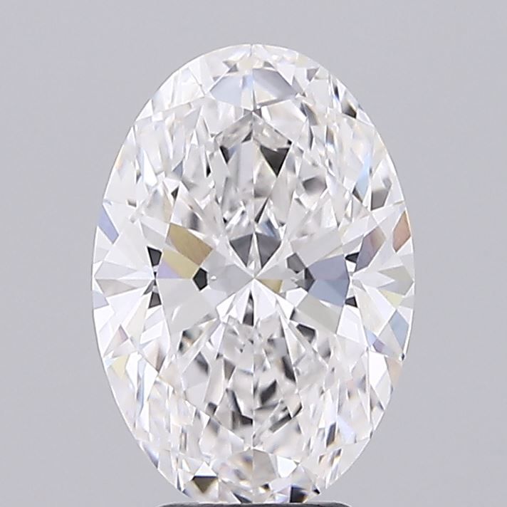 4.15 ct. oval Lab Grown Diamond front image