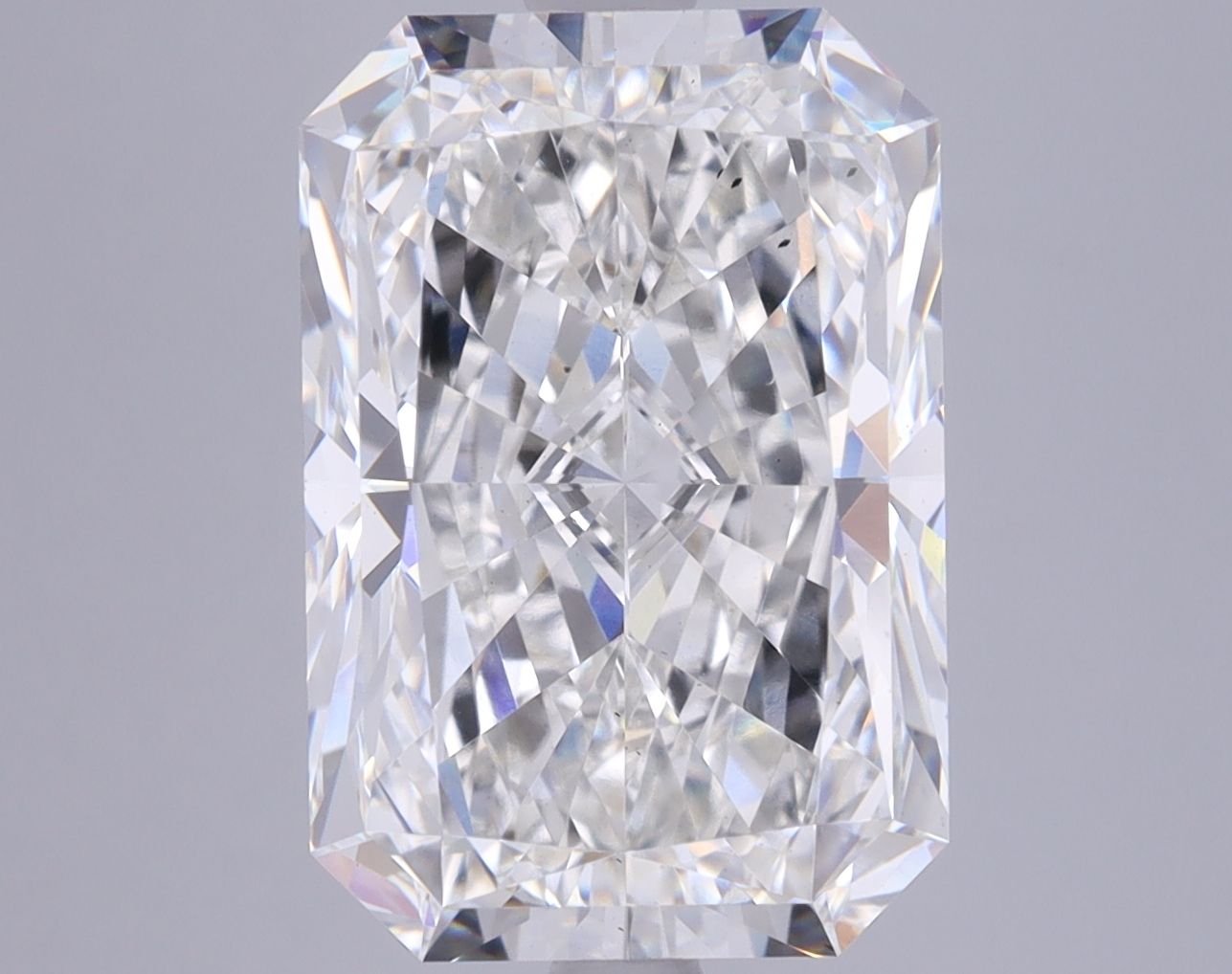 7.03 ct. radiant Lab Grown Diamond front image