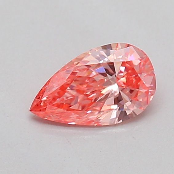 0.21 CT Fancy Vivid Pink PEAR