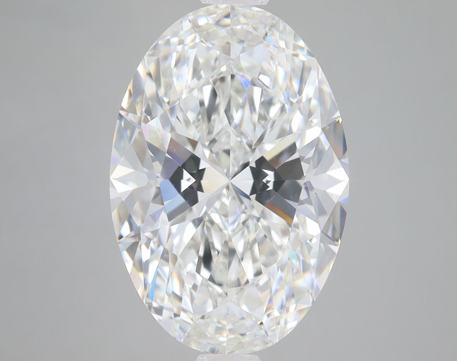 6.53 ct. oval Lab Grown Diamond front image