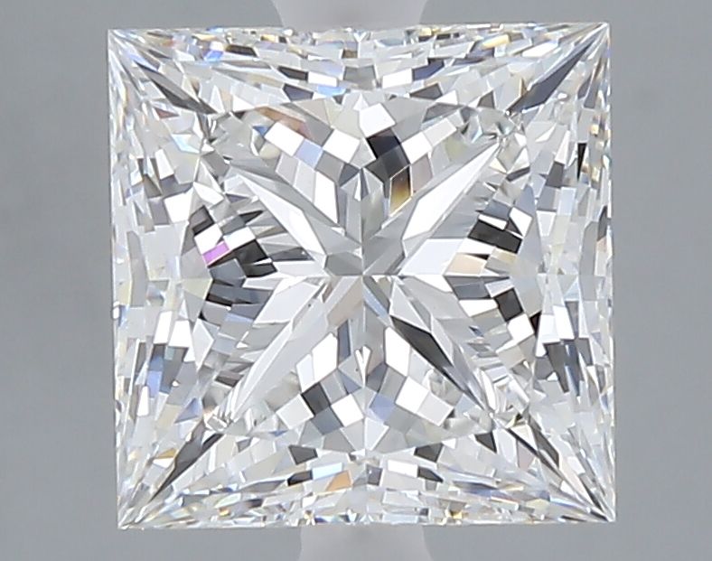 3.09 ct. princess Lab Grown Diamond front image