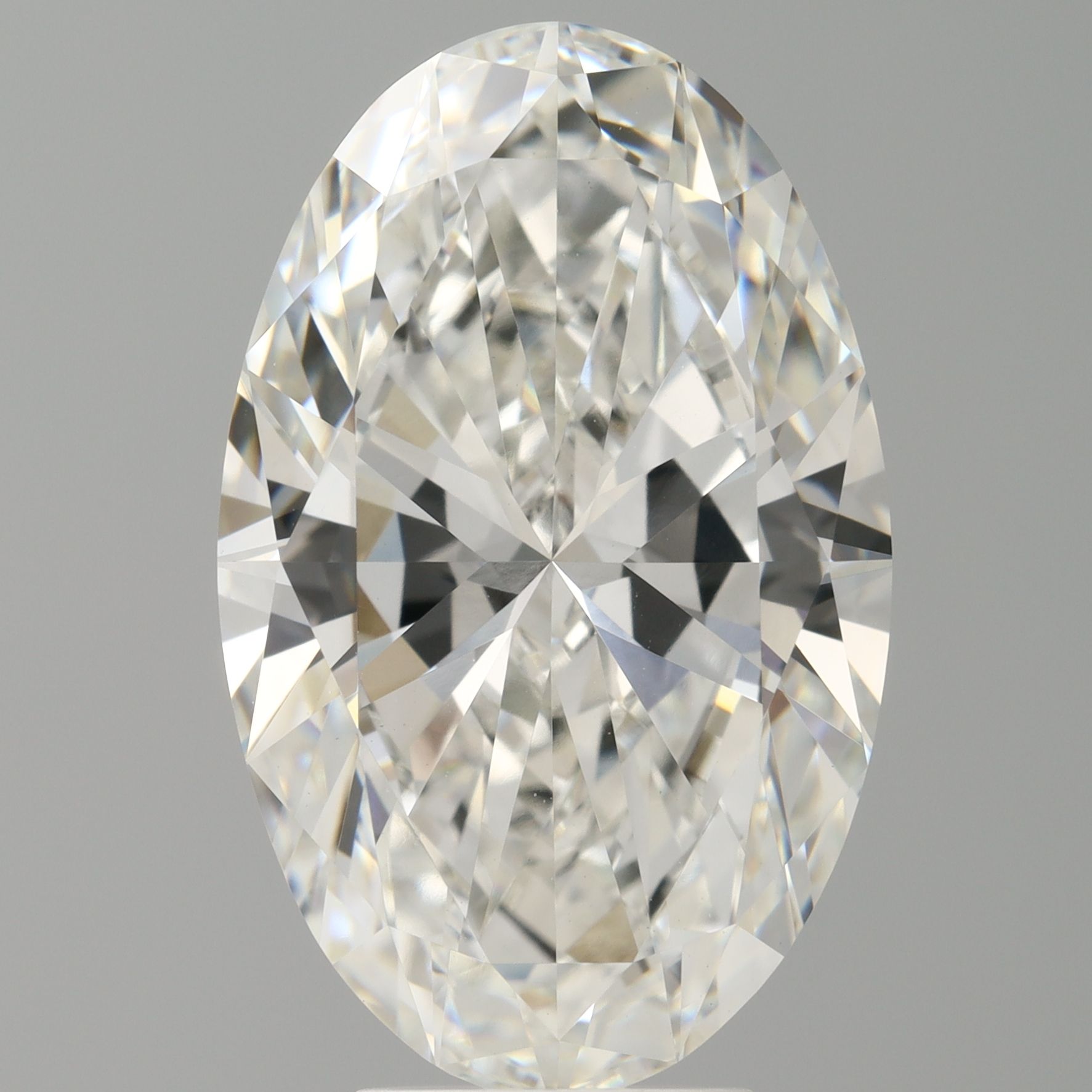 6.03 ct. oval Lab Grown Diamond front image