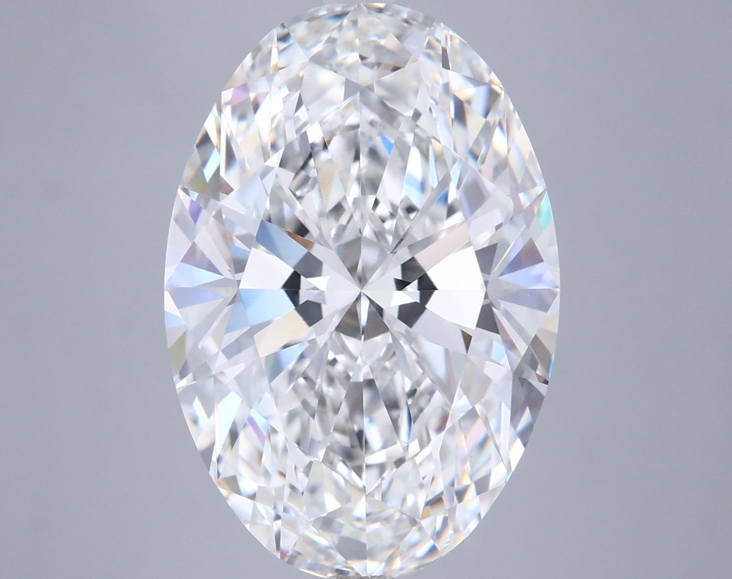 9.01 ct. oval Lab Grown Diamond front image