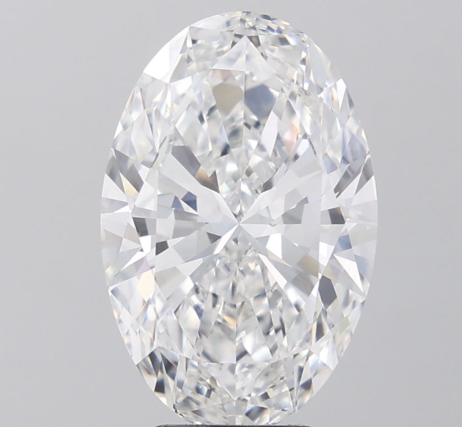6.09 ct. oval Lab Grown Diamond front image
