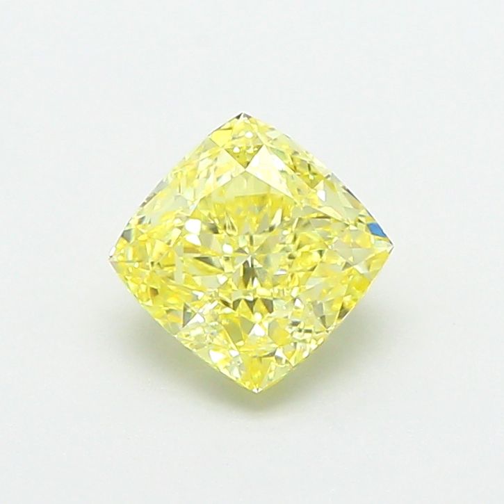 1.06 CT Fancy Intense Yellow CUSHION MODIFIED