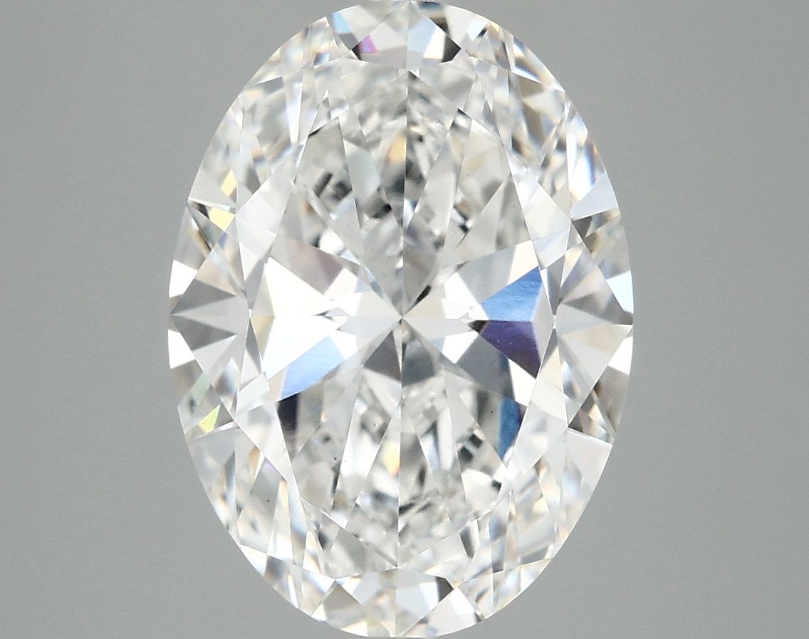 5.02 ct. oval Lab Grown Diamond front image