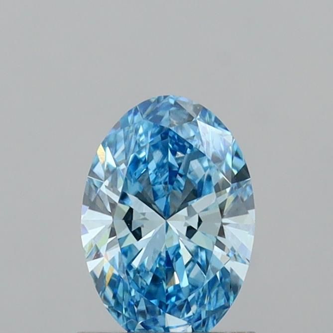 1.03 CT Fancy Vivid Blue OVAL