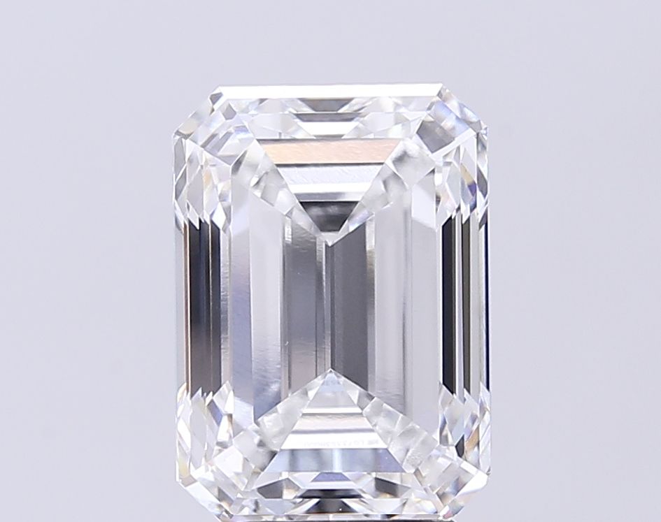 6.05 ct. emerald Lab Grown Diamond front image