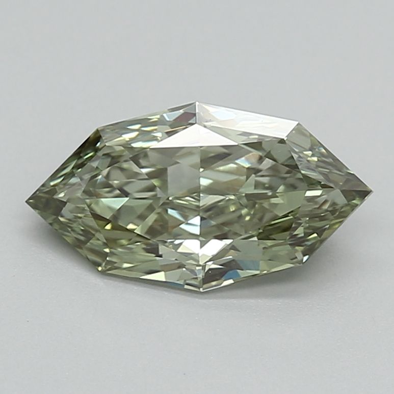 1.01 CT Fancy Vivid Green MARQUISE