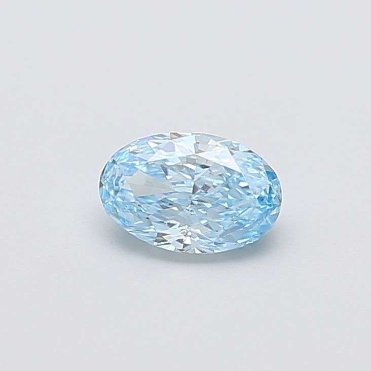 1.01 CT Fancy Vivid Blue OVAL