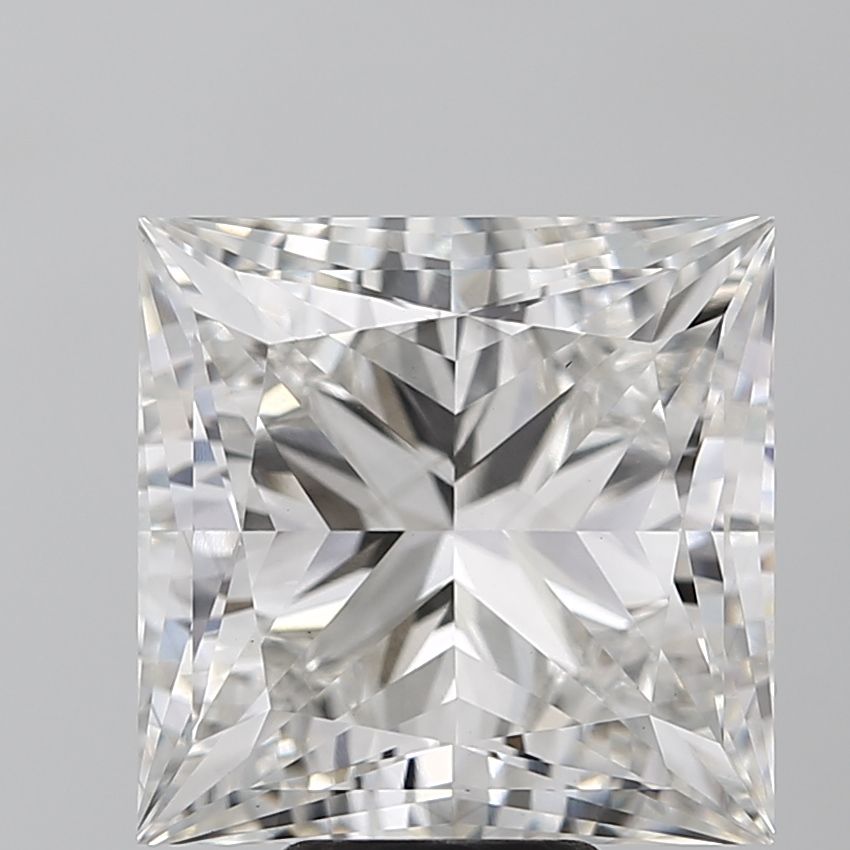 9.10 ct. princess Lab Grown Diamond front image