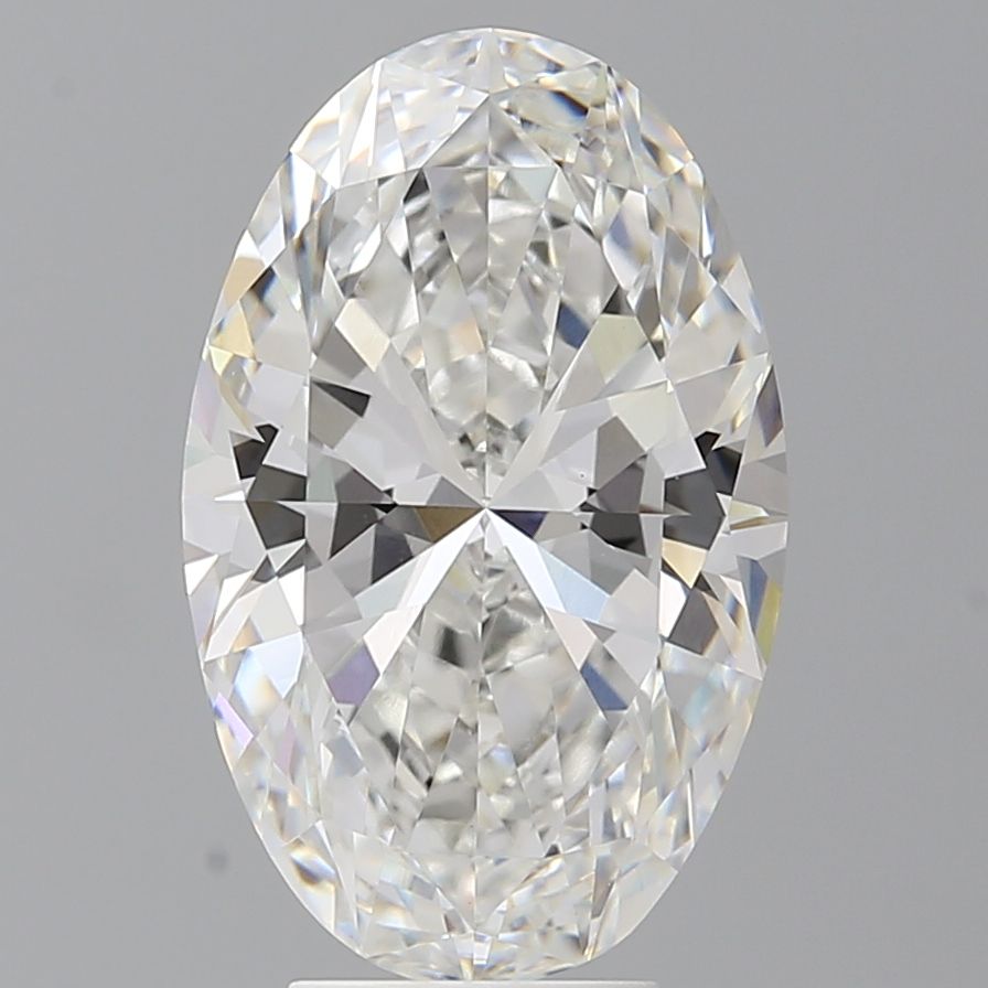 5.55 ct. oval Lab Grown Diamond front image