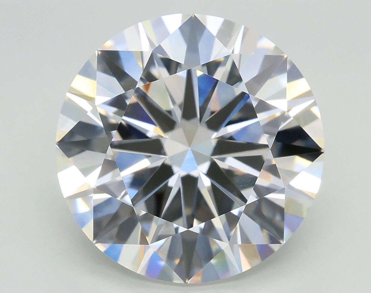 6.54 ct. round Lab Grown Diamond front image