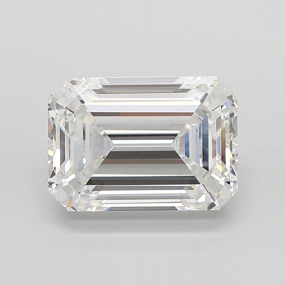 4.08 ct. emerald Lab Grown Diamond front image